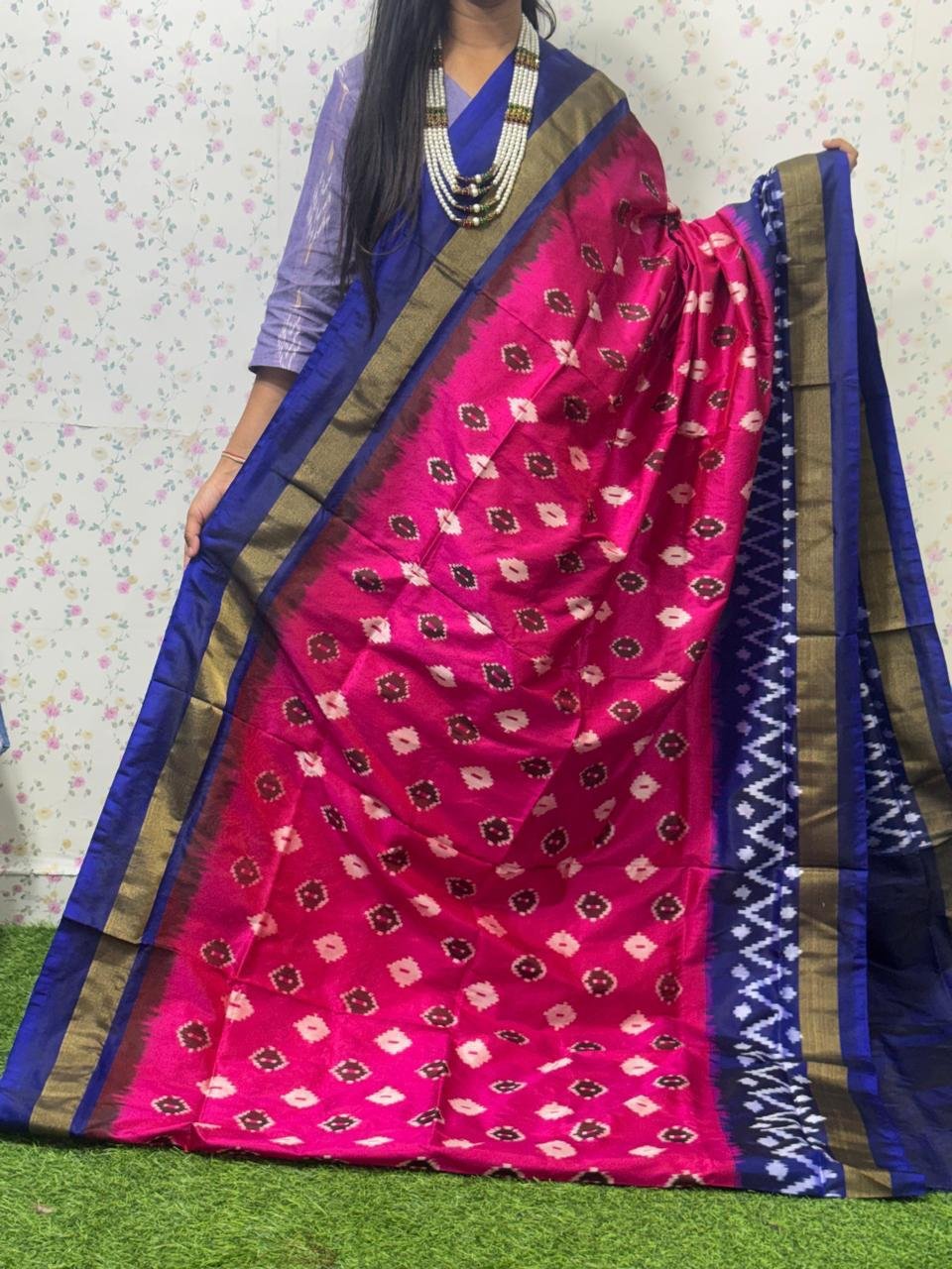 Lightweight Ikat Silk - PSDHN19-LSWBCTCCD-27