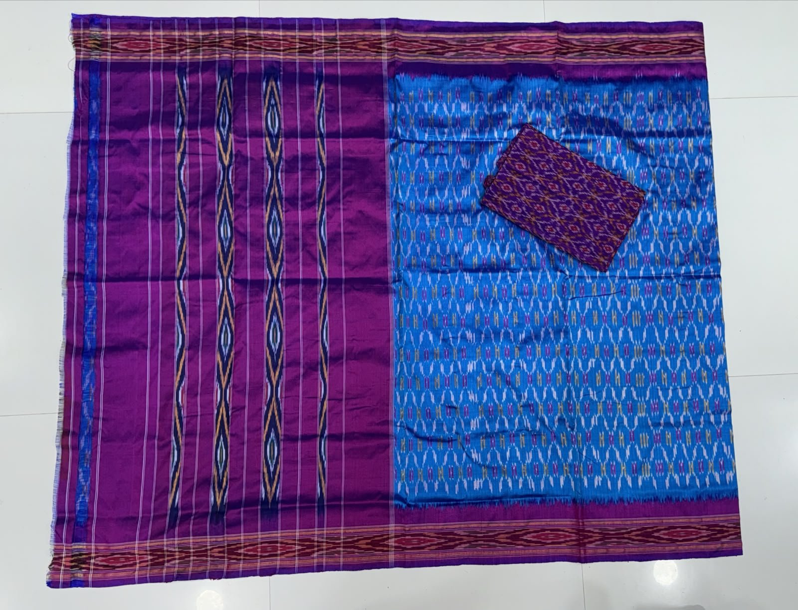 Lightweight Ikat Silk - PSDHN19-LSWBCXDCD-07