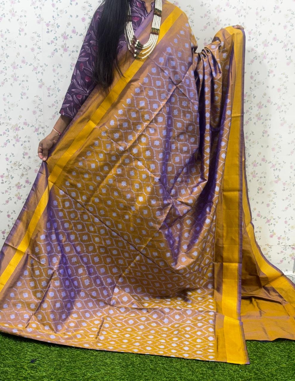 Lightweight Ikat Silk - PSDHN27-LSWBCTCCD-01
