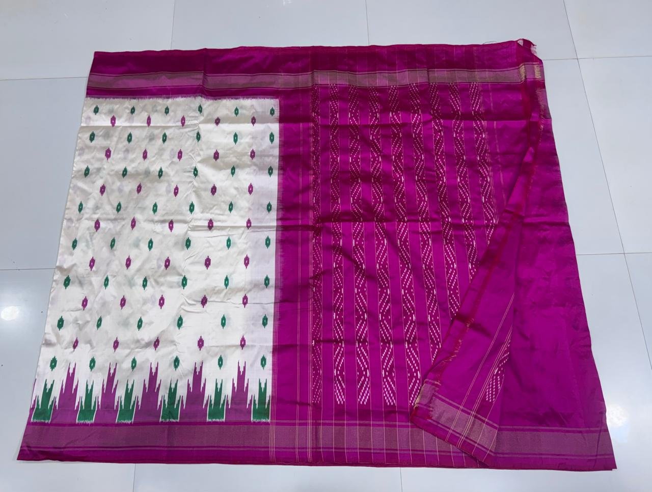 Lightweight Ikat Silk - PSDHO29-LSWBCTSCD-12