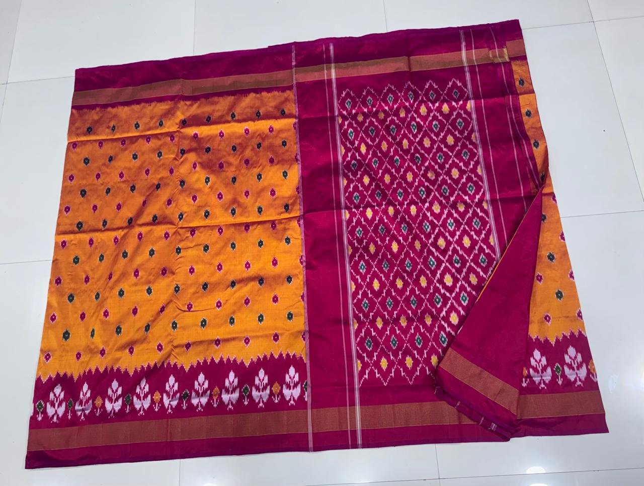Lightweight Ikat Silk - PSDHO29-LSWBCTSCD-13
