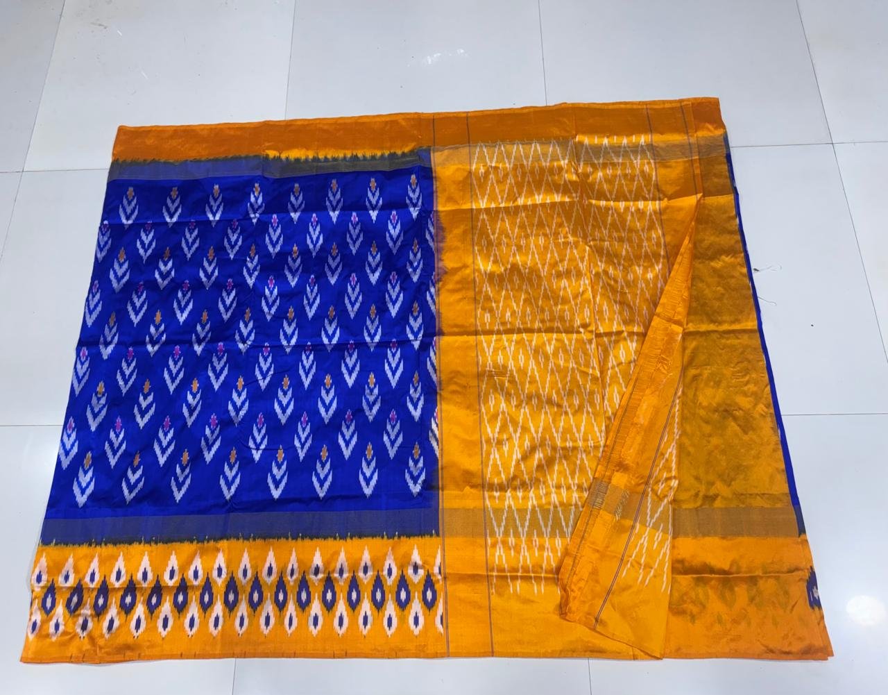 Lightweight Ikat Silk - PSDHO29-LSWBCTSCD-15