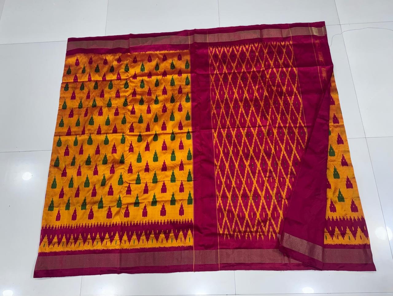 Lightweight Ikat Silk - PSDHO29-LSWBCTSCD-16