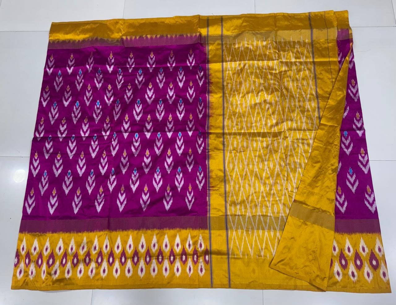 Lightweight Ikat Silk - PSDHO29-LSWBCTSCD-19