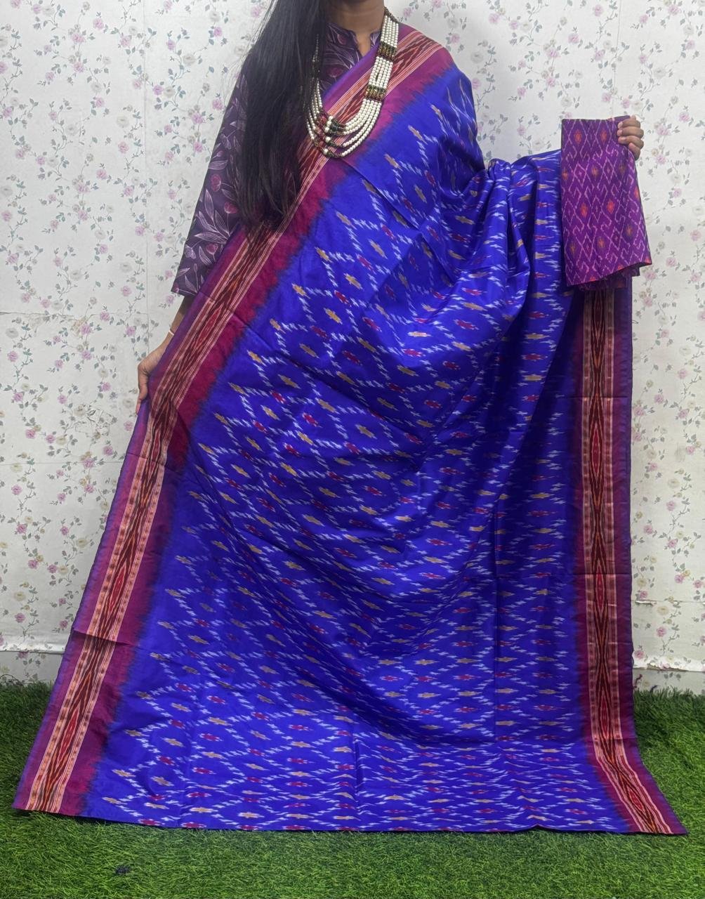 Lightweight Ikat Silk - PSDHO29-LSWBDXSDD-08
