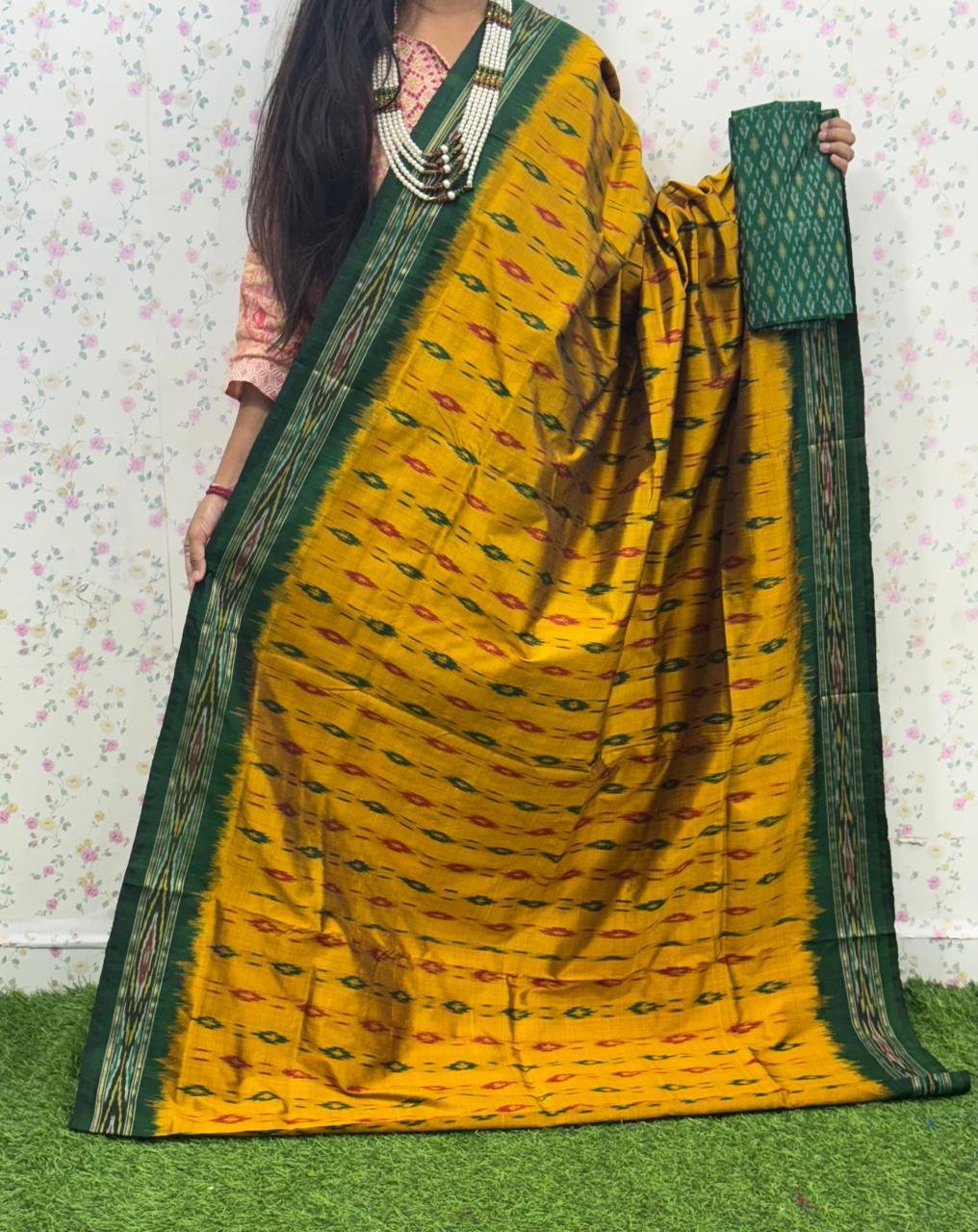 Lightweight Ikat Silk - PSDHS08-LSWBCXFDD-15