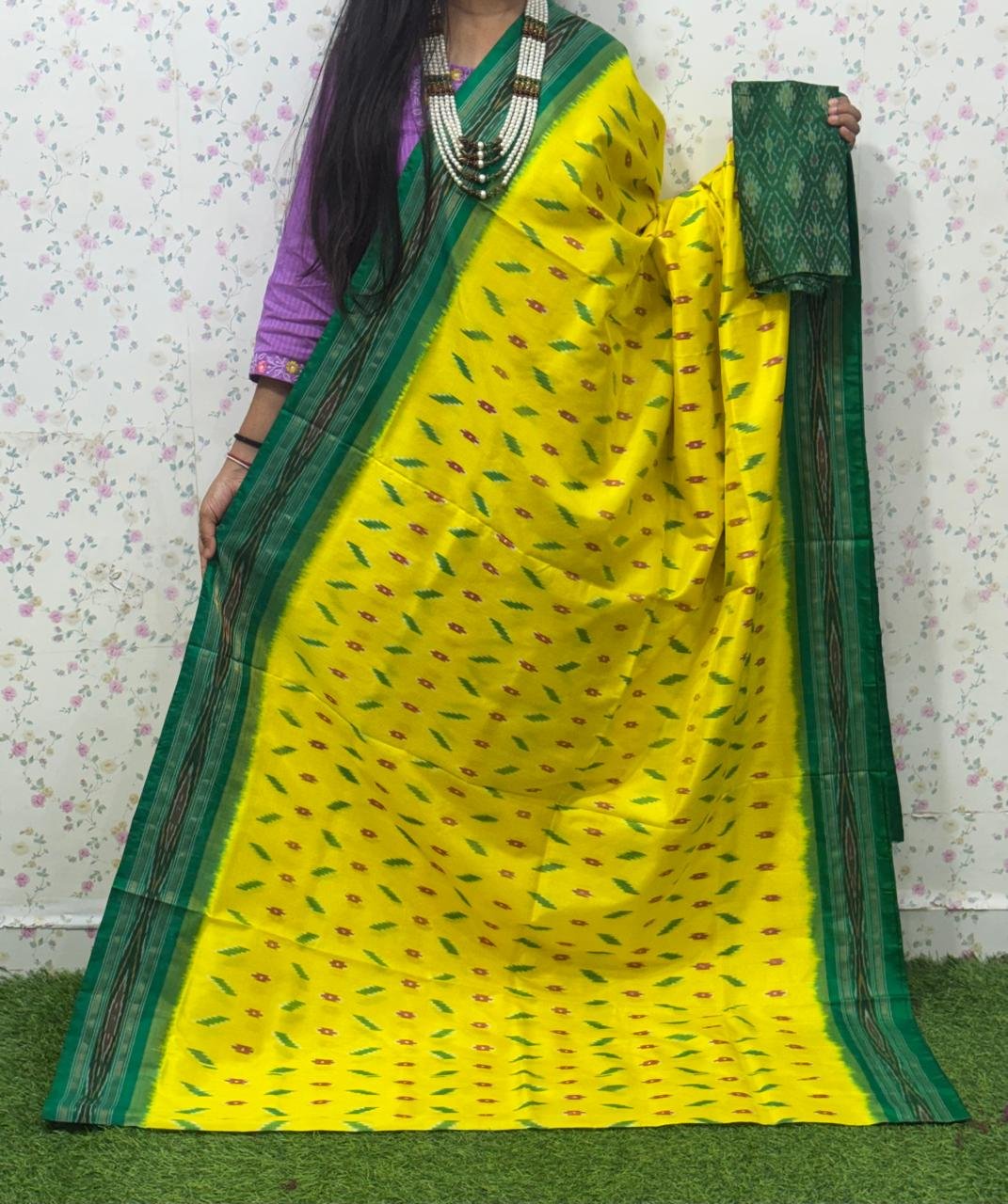 Lightweight Ikat Silk - PSDHS08-LSWBCXFDD-18