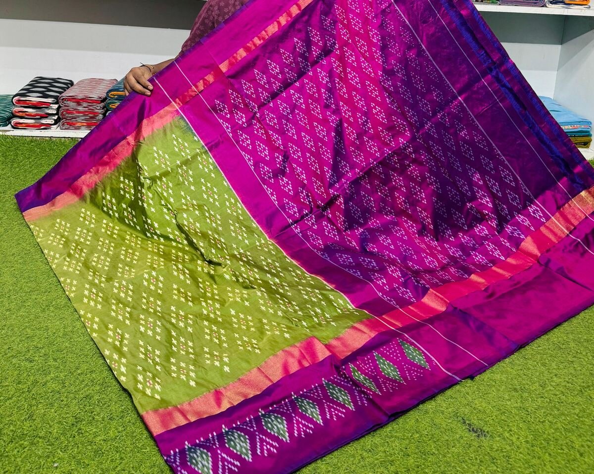 Lightweight Ikat Silk - PSRGG19-LSWBCTDCC-33