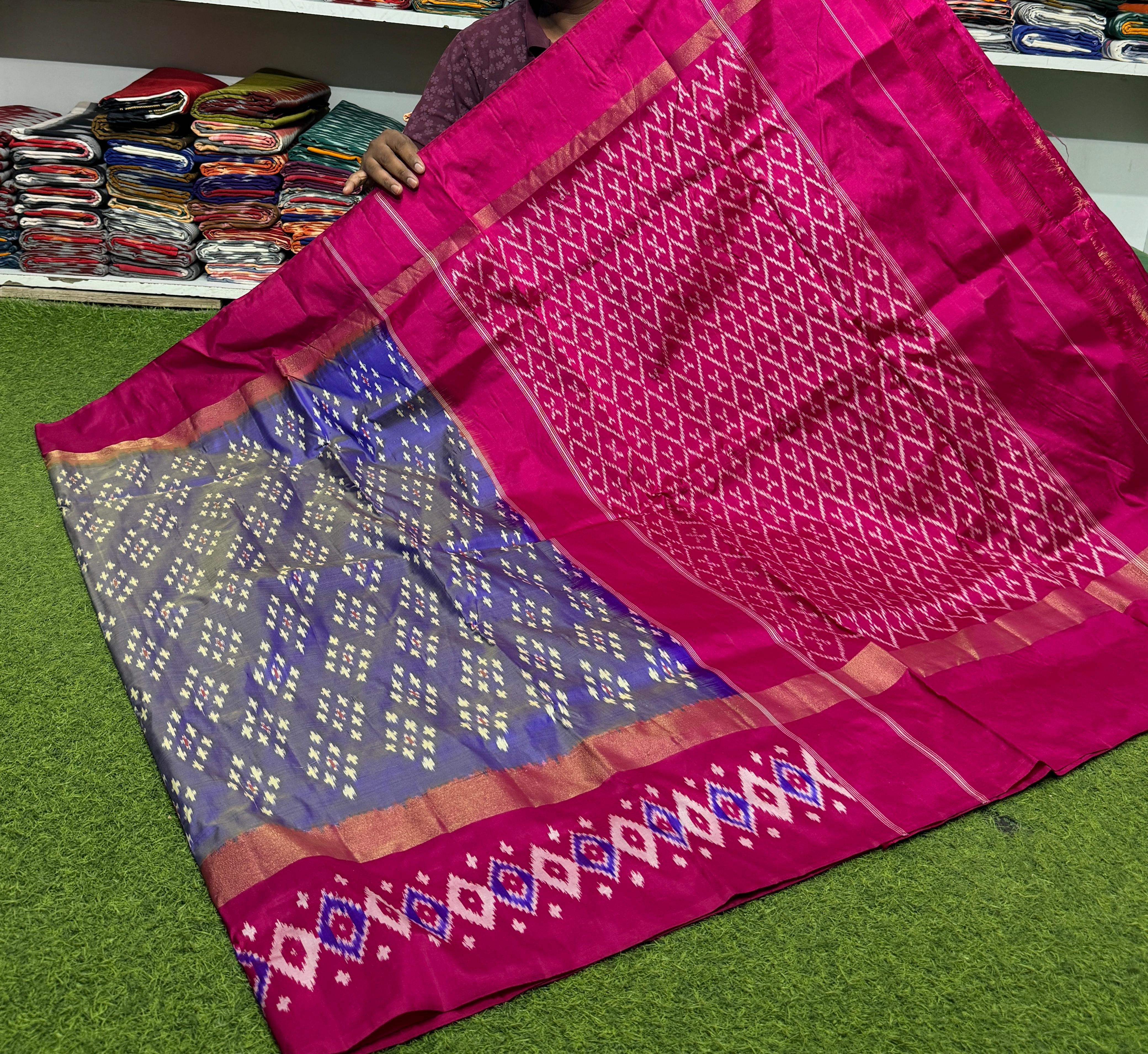 Lightweight Ikat Silk - PSRGN18-LSWBDTDDC-32
