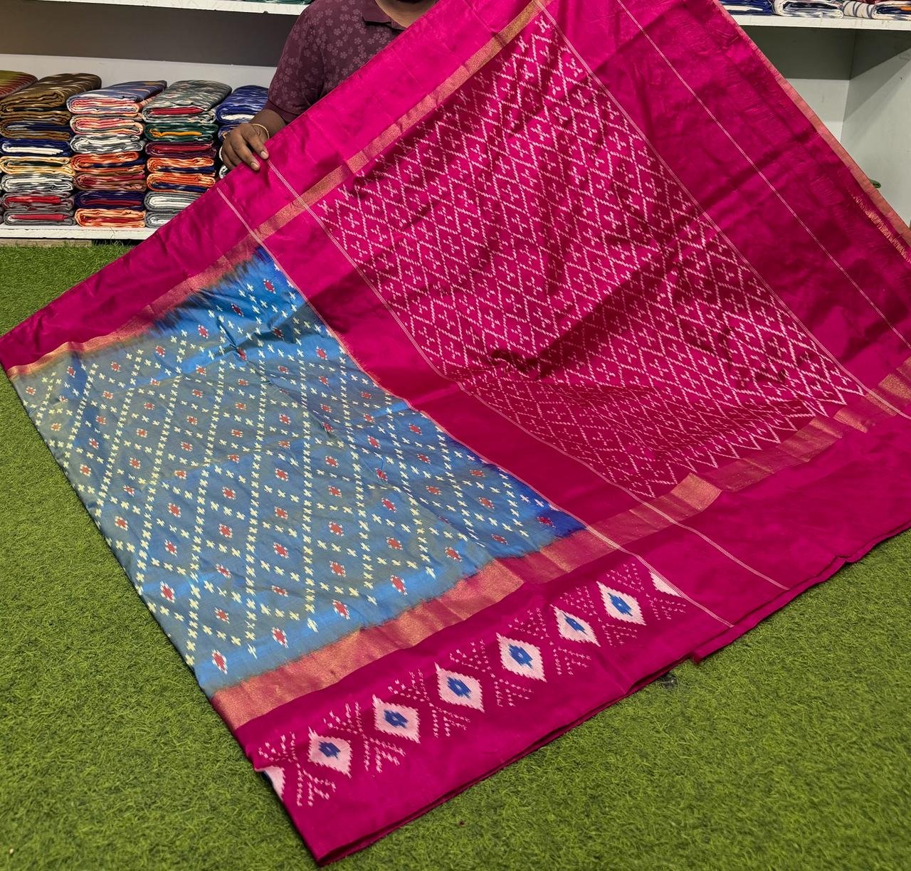 Lightweight Ikat Silk - PSRGN18-LSWBDTDDC-63