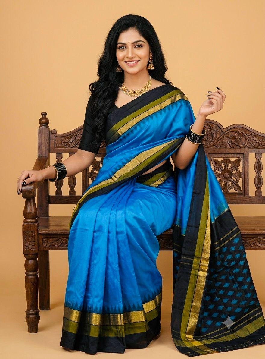 Lightweight Ikat Silk - PSRGN26-LSWBCTDCC-59