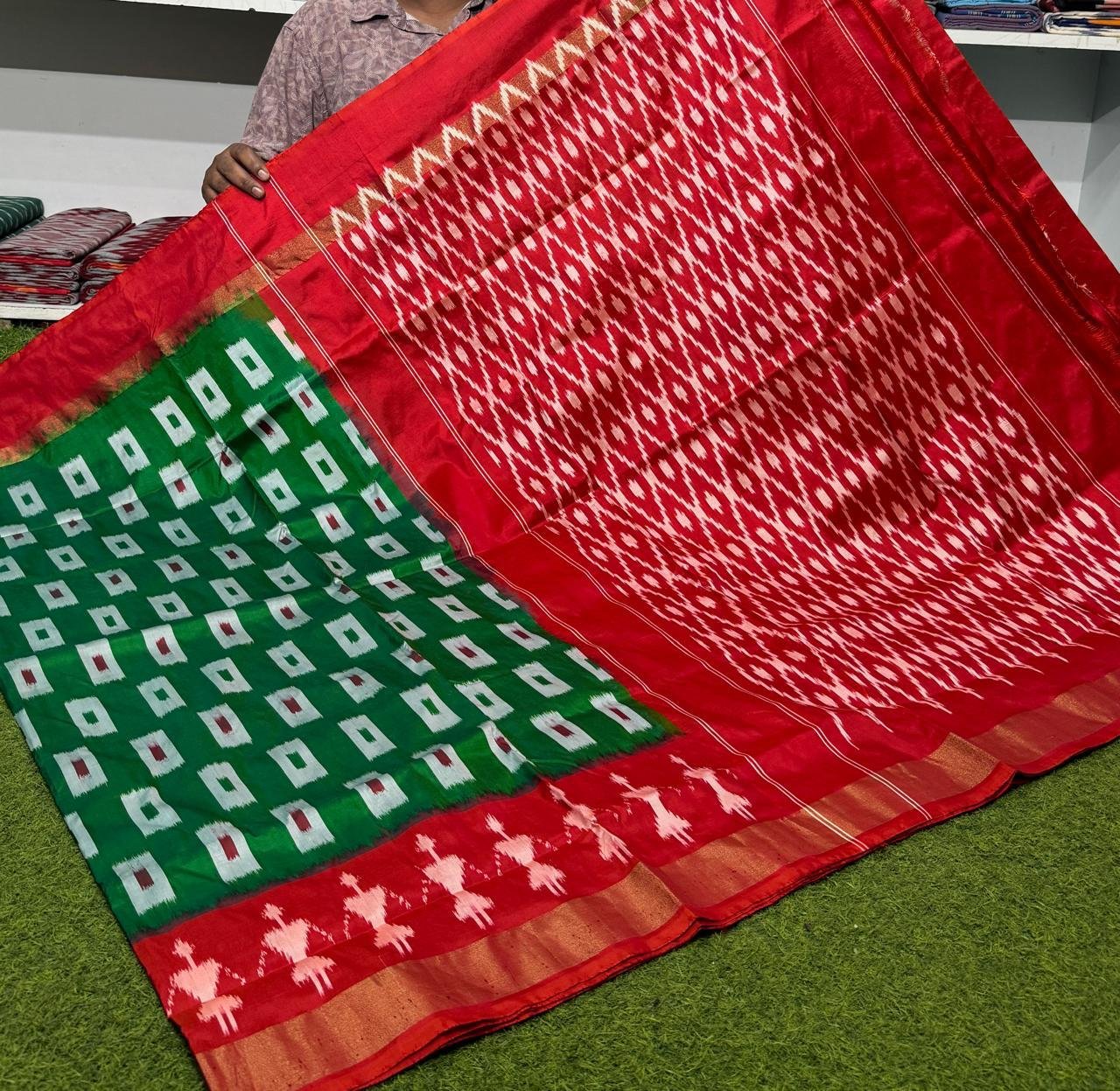Lightweight Ikat Silk - PSRGO01-LSWBDTZCD-53