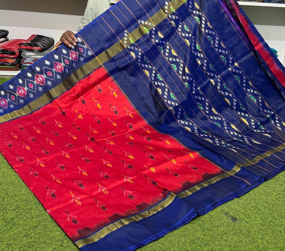 Light Weight Silk Saree - PSRGY25-ILWSDTDDC-07