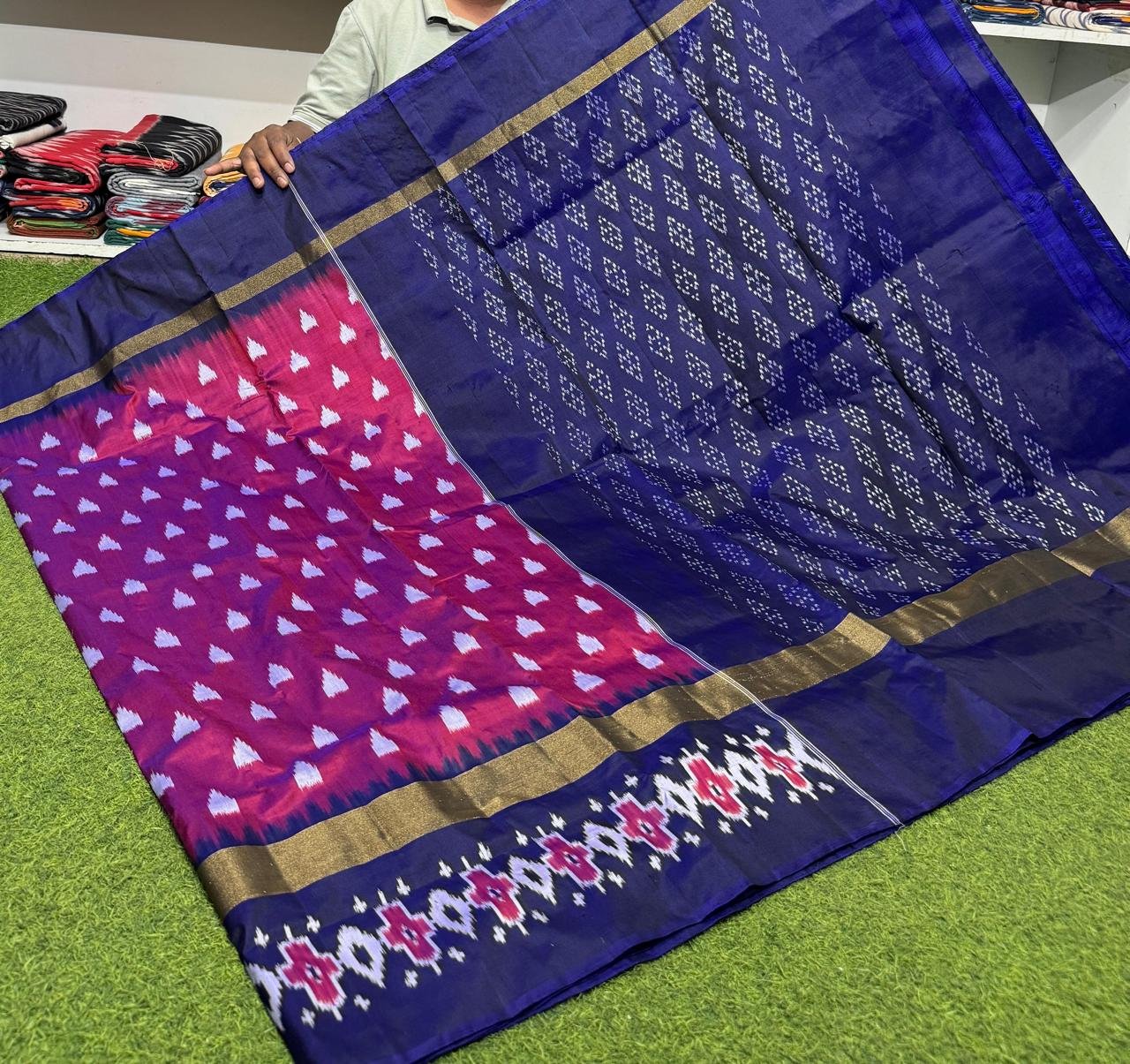 Light Weight Silk Saree - PSRGY25-LSWBDTDDC-04