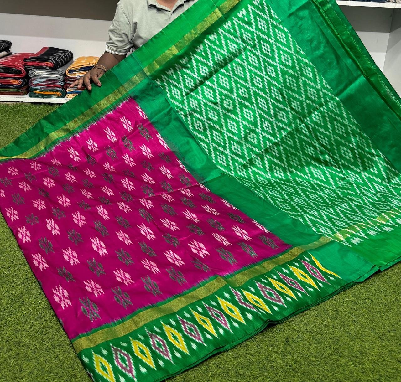 Light Weight Silk Saree - PSRGY25-LSWBDTDDC-11
