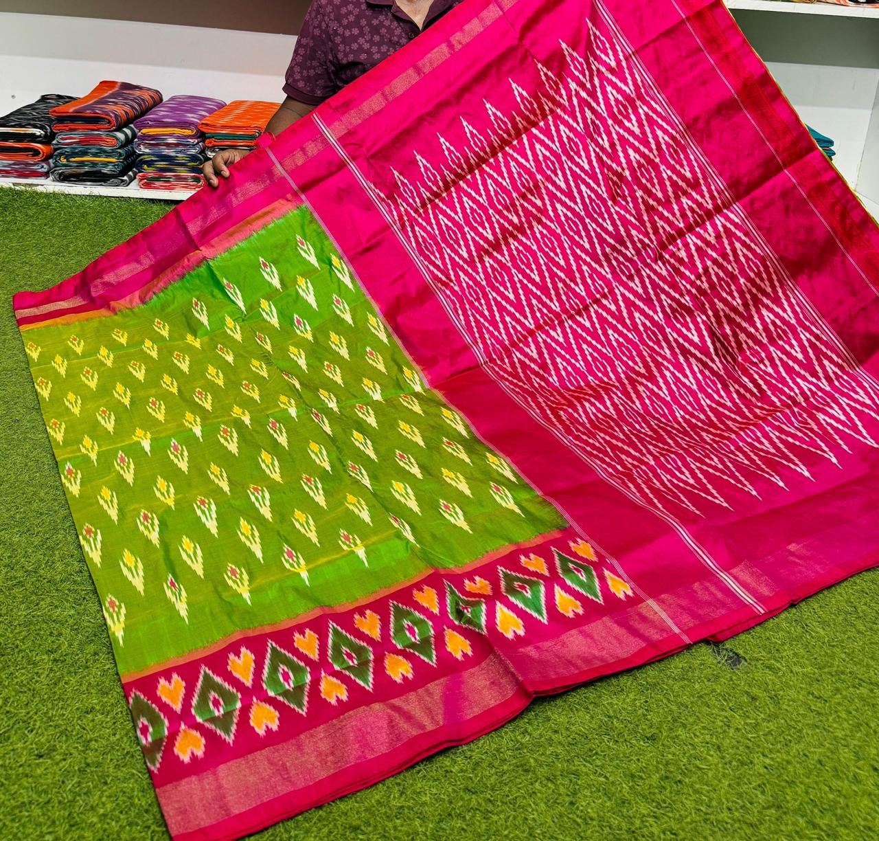 Light Weight Silk Saree - PSRGY25-LSWBDTDDC-26