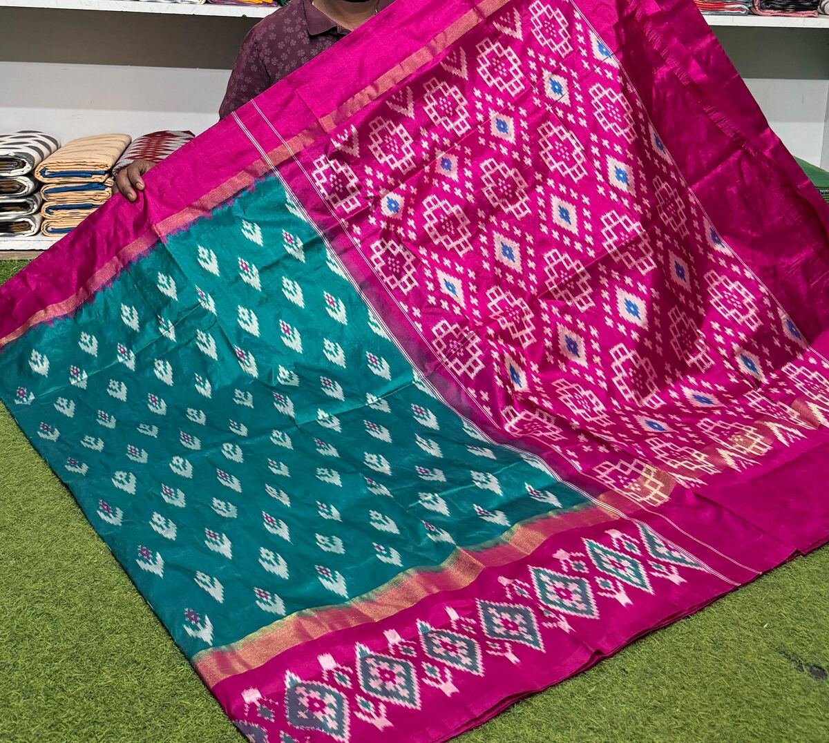 Light Weight Silk Saree - PSRGY31-LSWBDTDDC-01