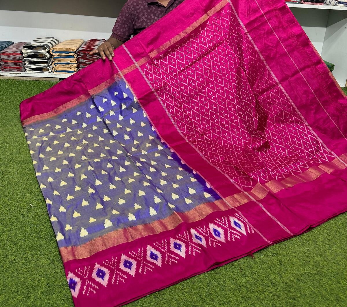 Light Weight Silk Saree - PSRGY31-LSWBDTDDC-10