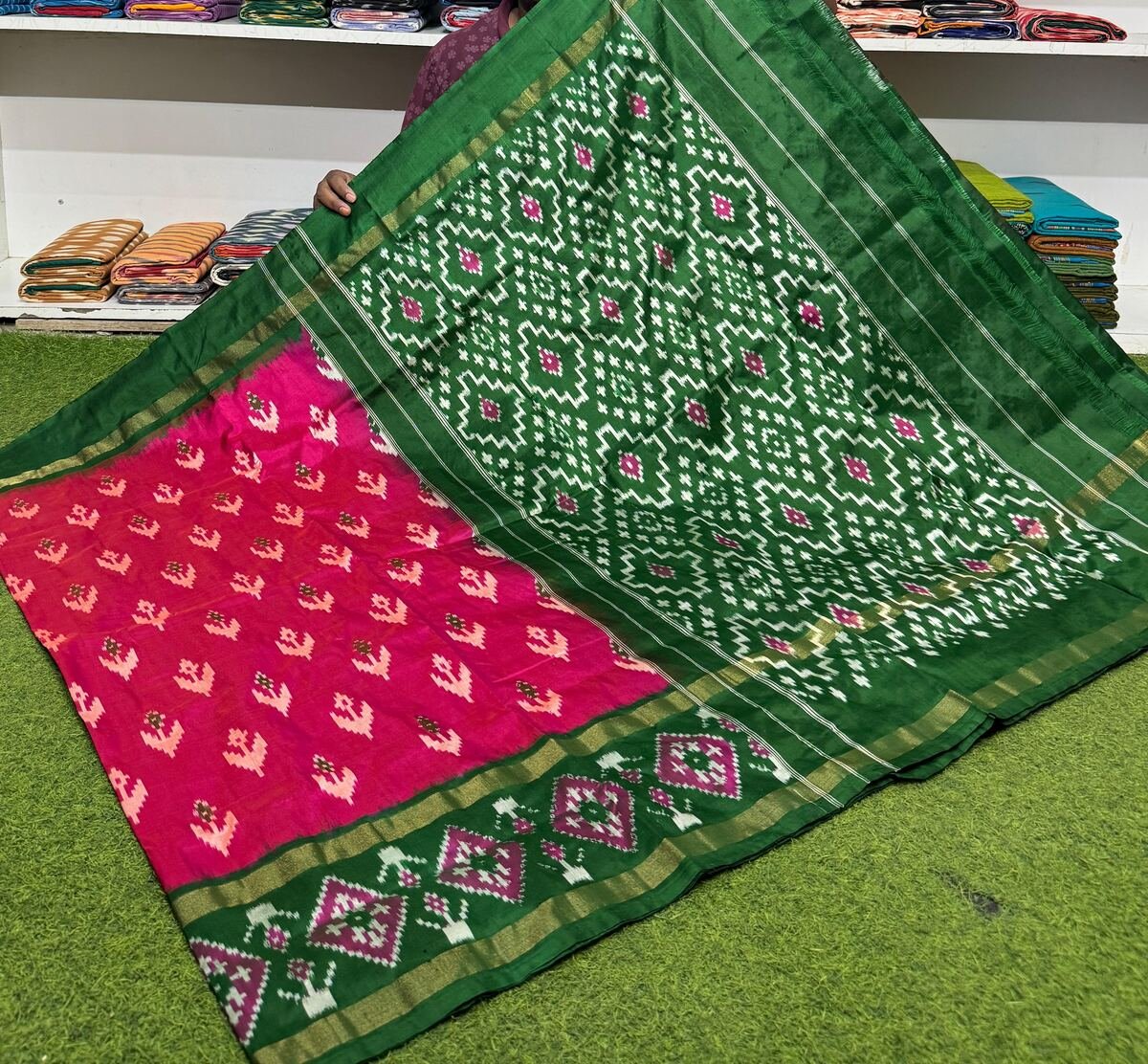 Light Weight Silk Saree - PSRGY31-LSWBDTDDC-17