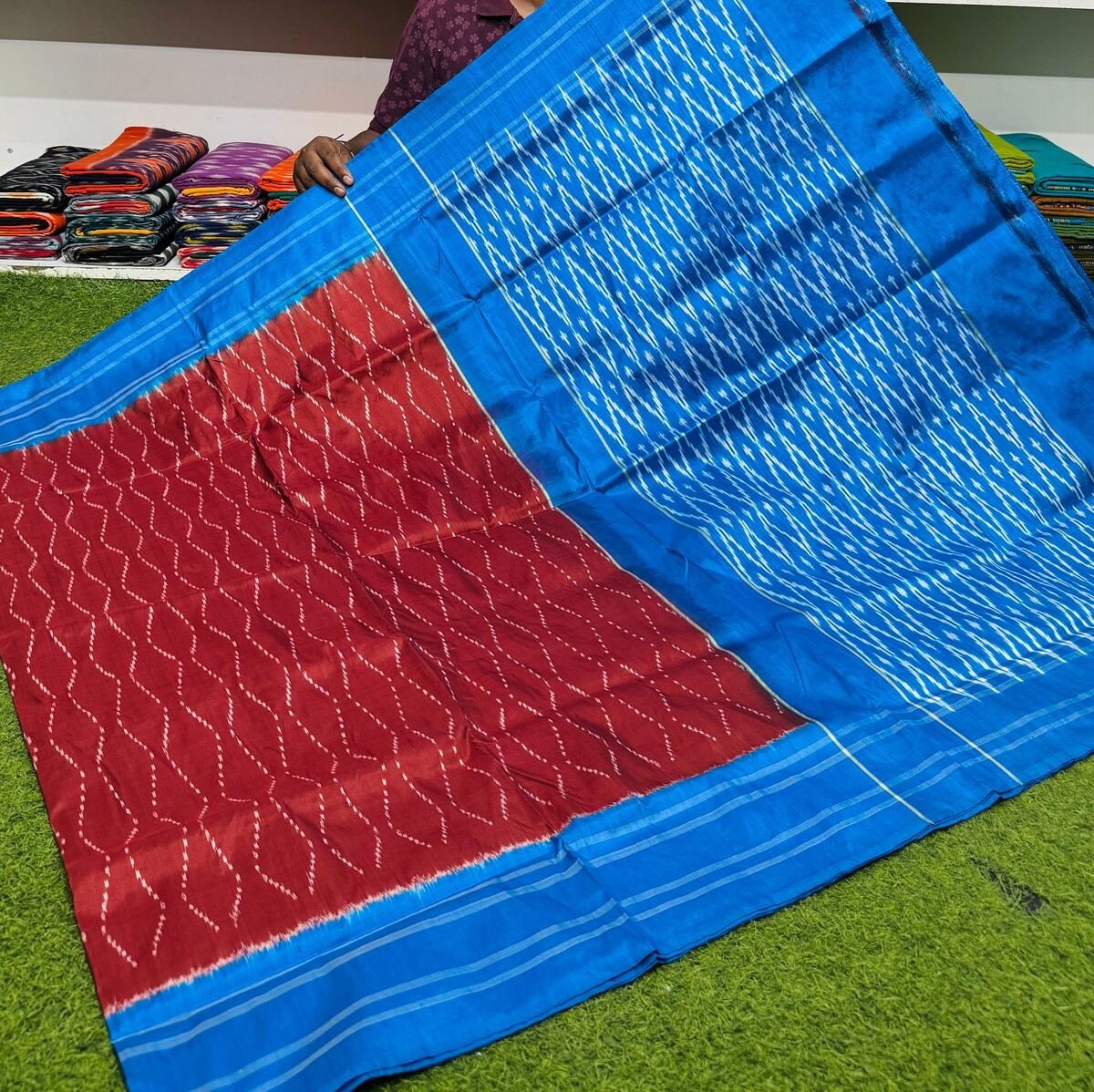 Light Weight Silk Saree - PSRGY31-LSWBDTDDC-22