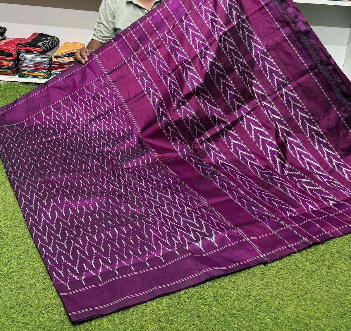 Light Weight Silk Saree - PSRGY31-LSWBDTDDC-29