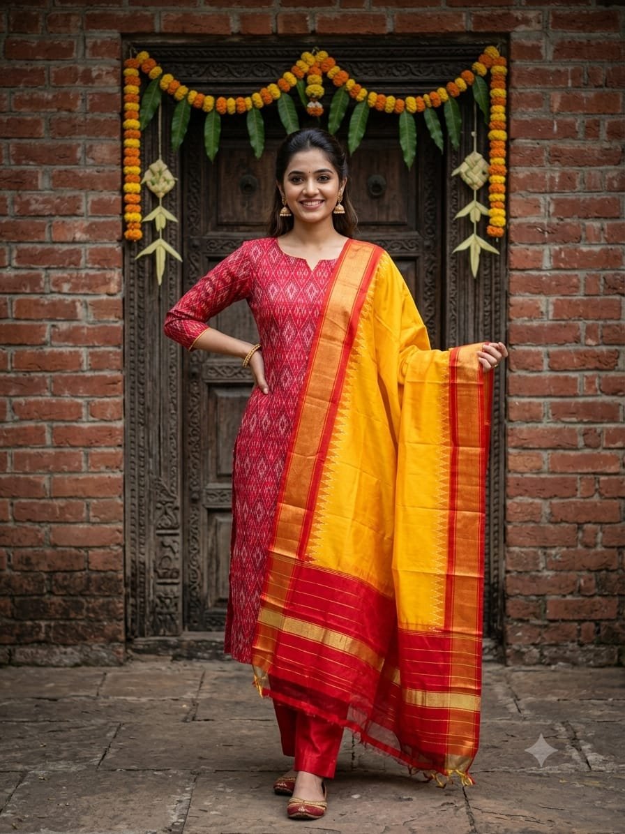 Salwar Set - PGMRL26-SDSTDFXCD-01