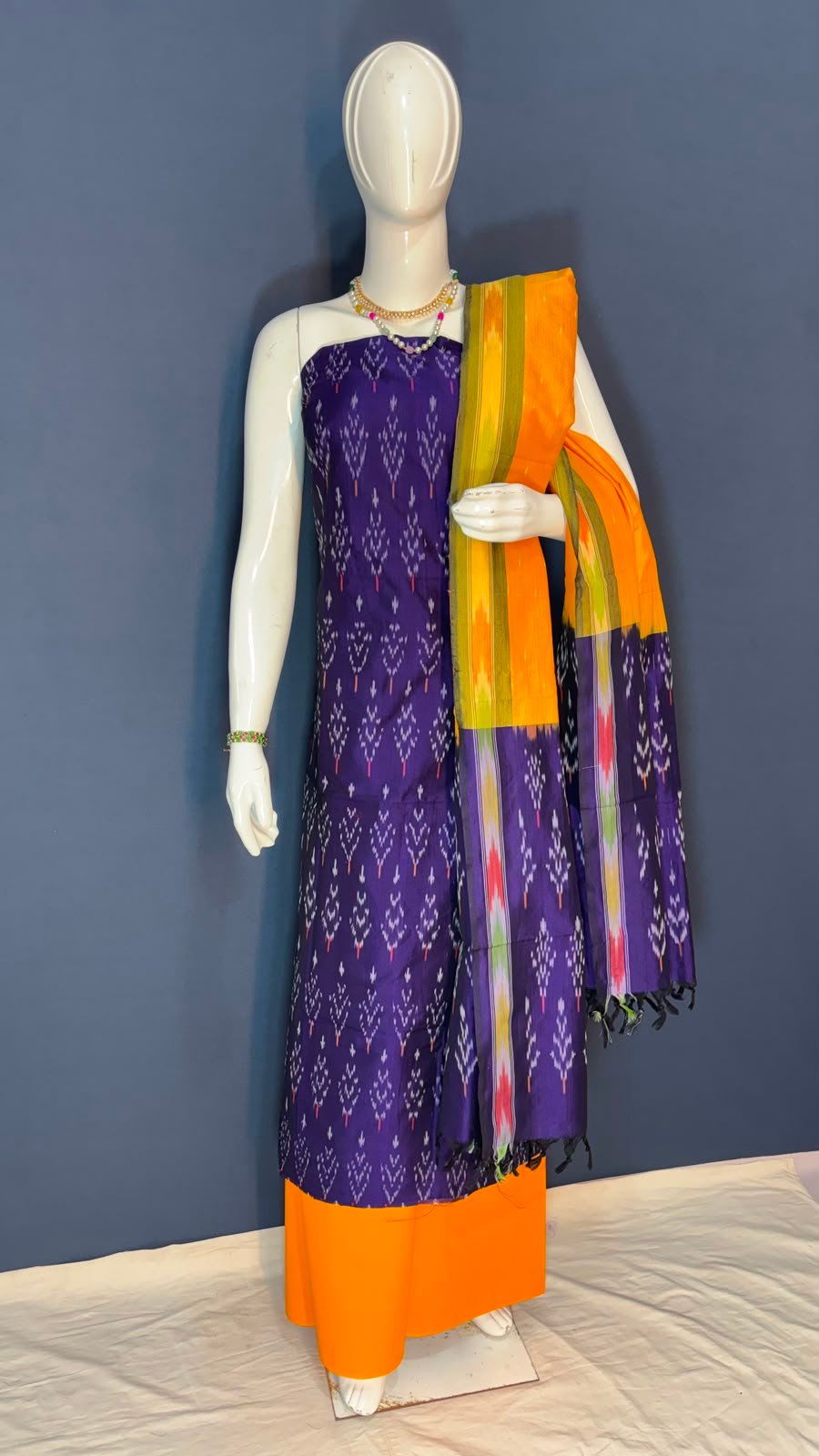 Salwar Set - PKHSS15-SCSMDISSD-29