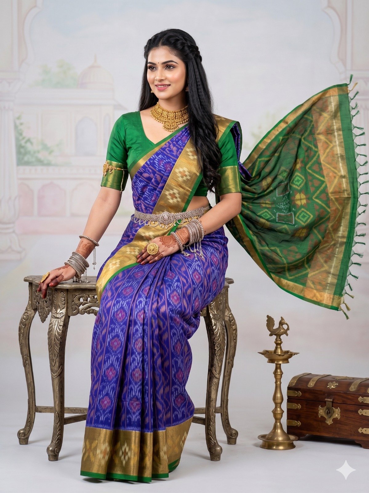 Sico Saree - PANHY20-ISCSDEECD-10