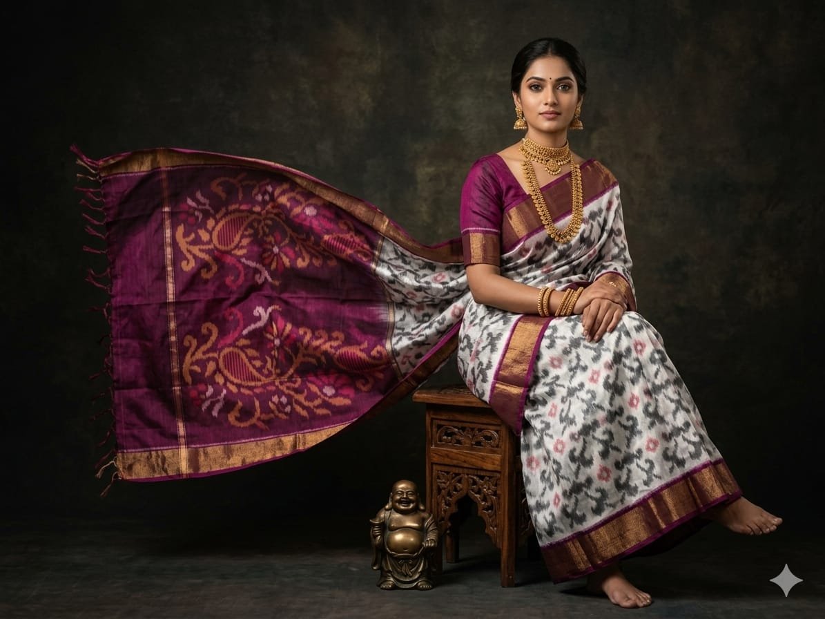 Sico Saree - PGMRY20-ISCSCEZCC-15