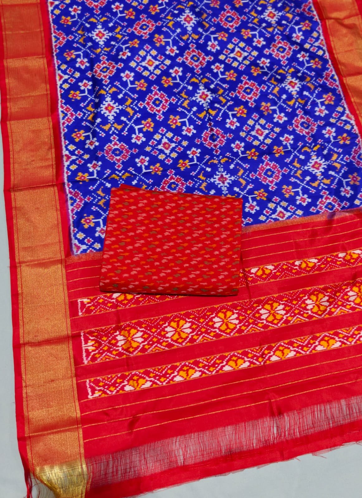 Silk Dupatta Sico Top - PPISY14-SDSTDFBCC-05