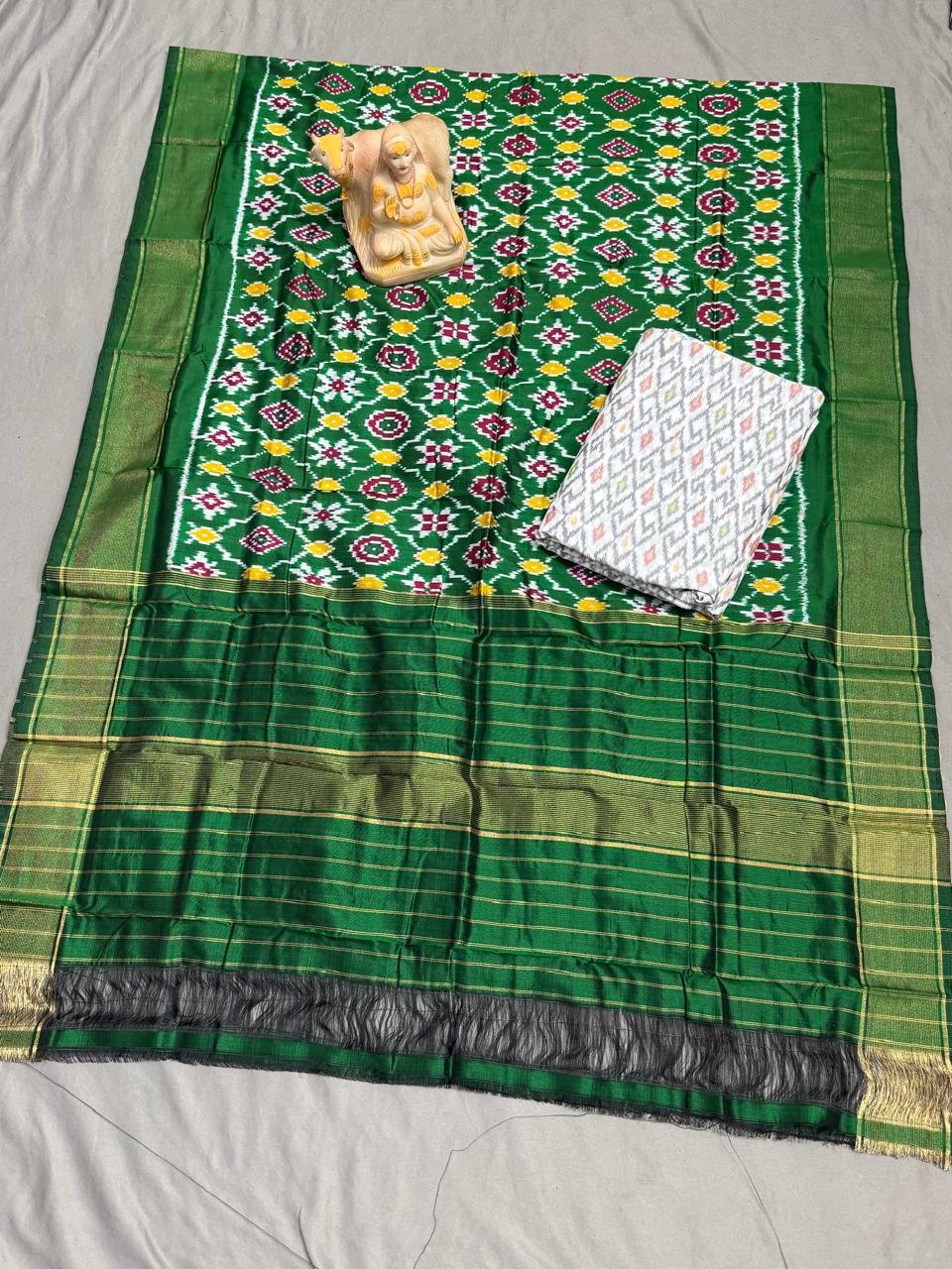 Silk Dupatta Sico Top - PSRGY16-SDSTCFTDD-11