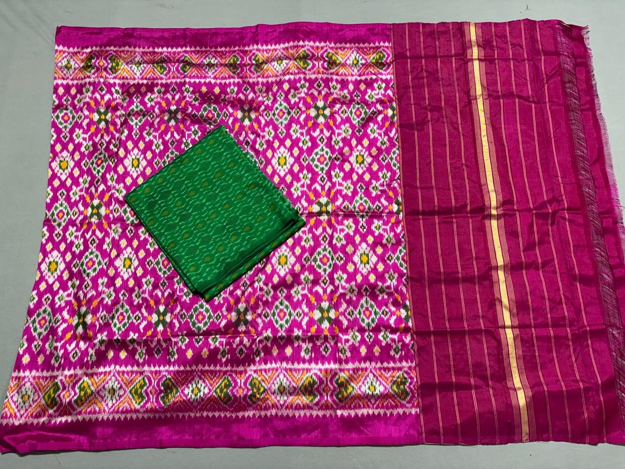 Silk Dupatta Sico Top - PSSIY19-SDSTCFBCD-07