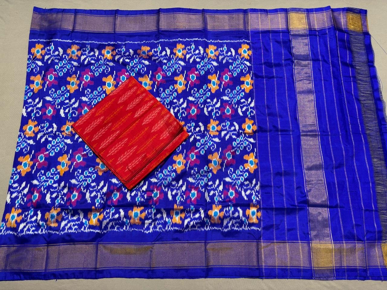 Silk Dupatta Sico Top - PSSIY19-SDSTCFBCD-11