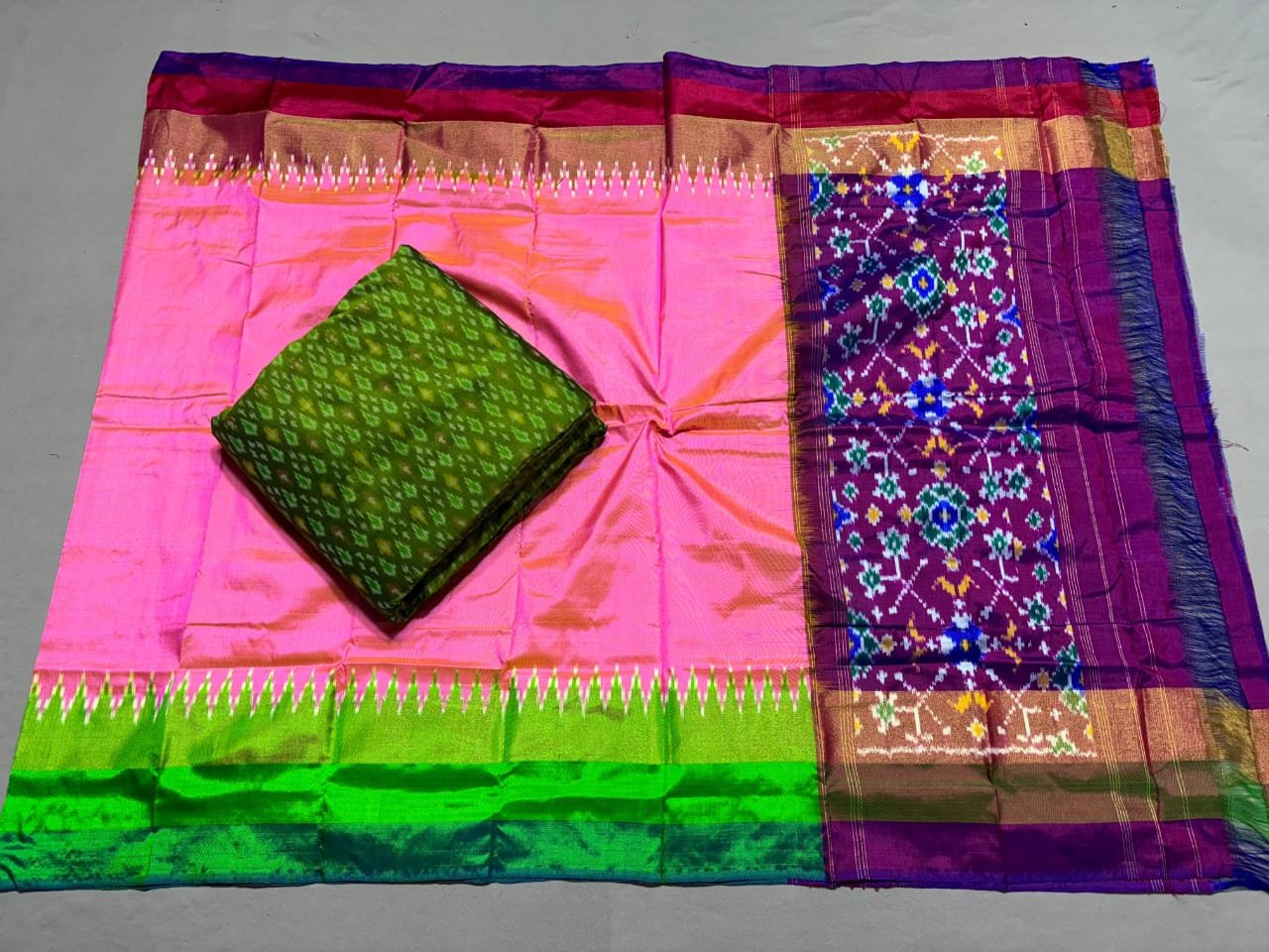 Silk Dupatta Sico Top - PSSIY21-SDSTDFXDD-23
