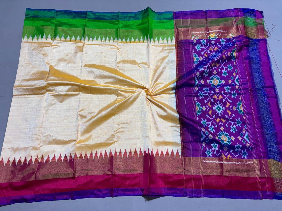 Silk Dupatta - PSSIY11-ISDPCEIDC-31
