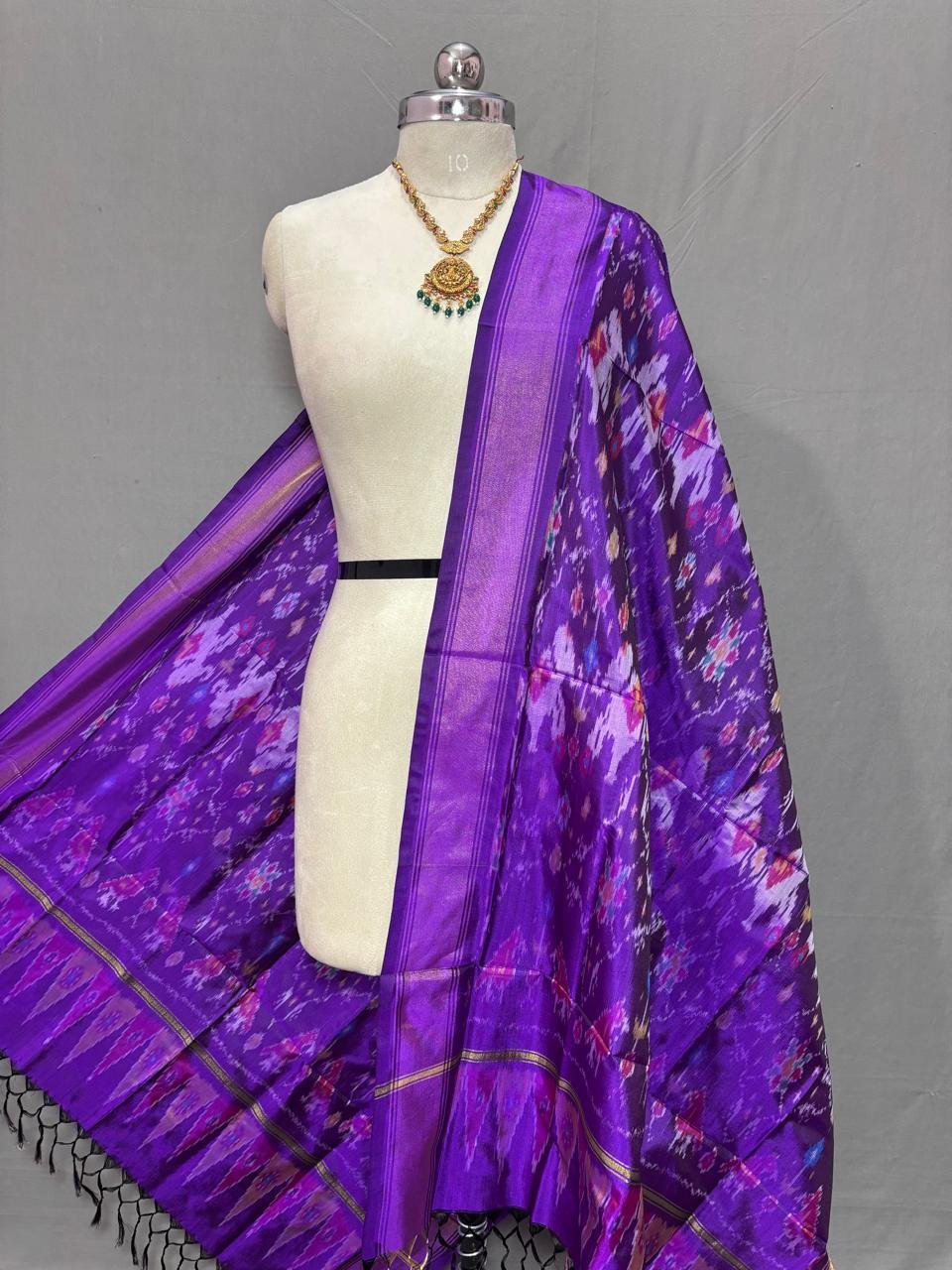 Silk Dupatta - PSSIY30-ISDPCZSCD-04