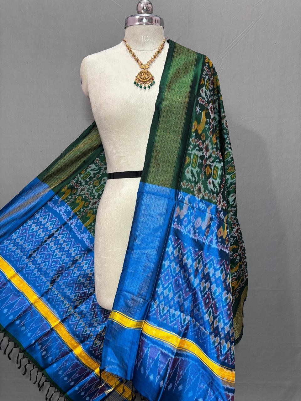 Silk Dupatta - PSSIY30-ISDPCZSCD-05