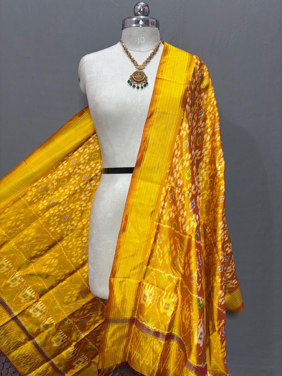 Silk Dupatta - PSSIY30-ISDPCZSCD-09