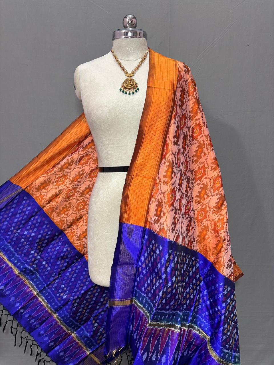 Silk Dupatta - PSSIY30-ISDPCZSCD-13