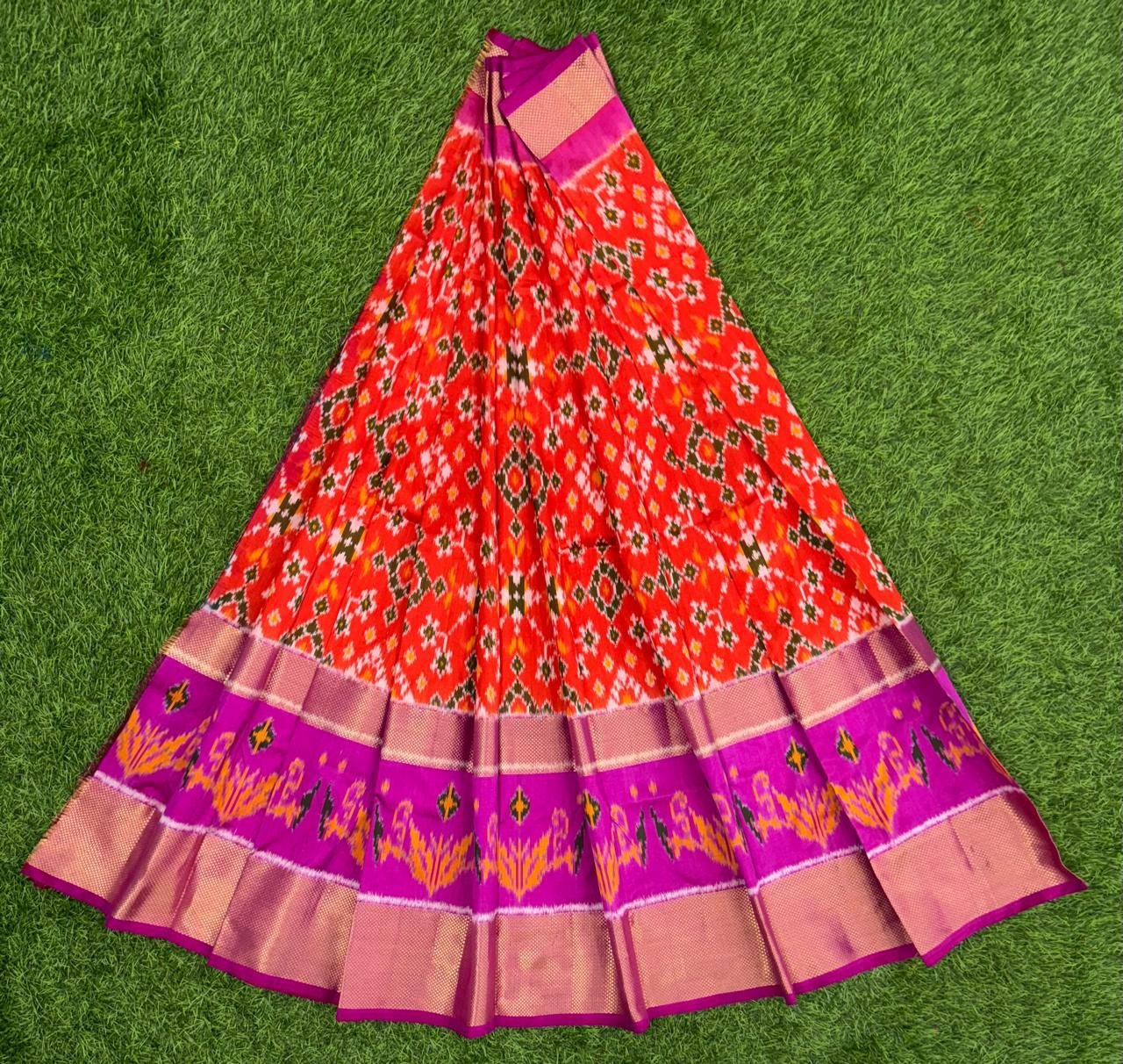 Silk Lehenga - PSDHN16-FSLGDSZCD-18