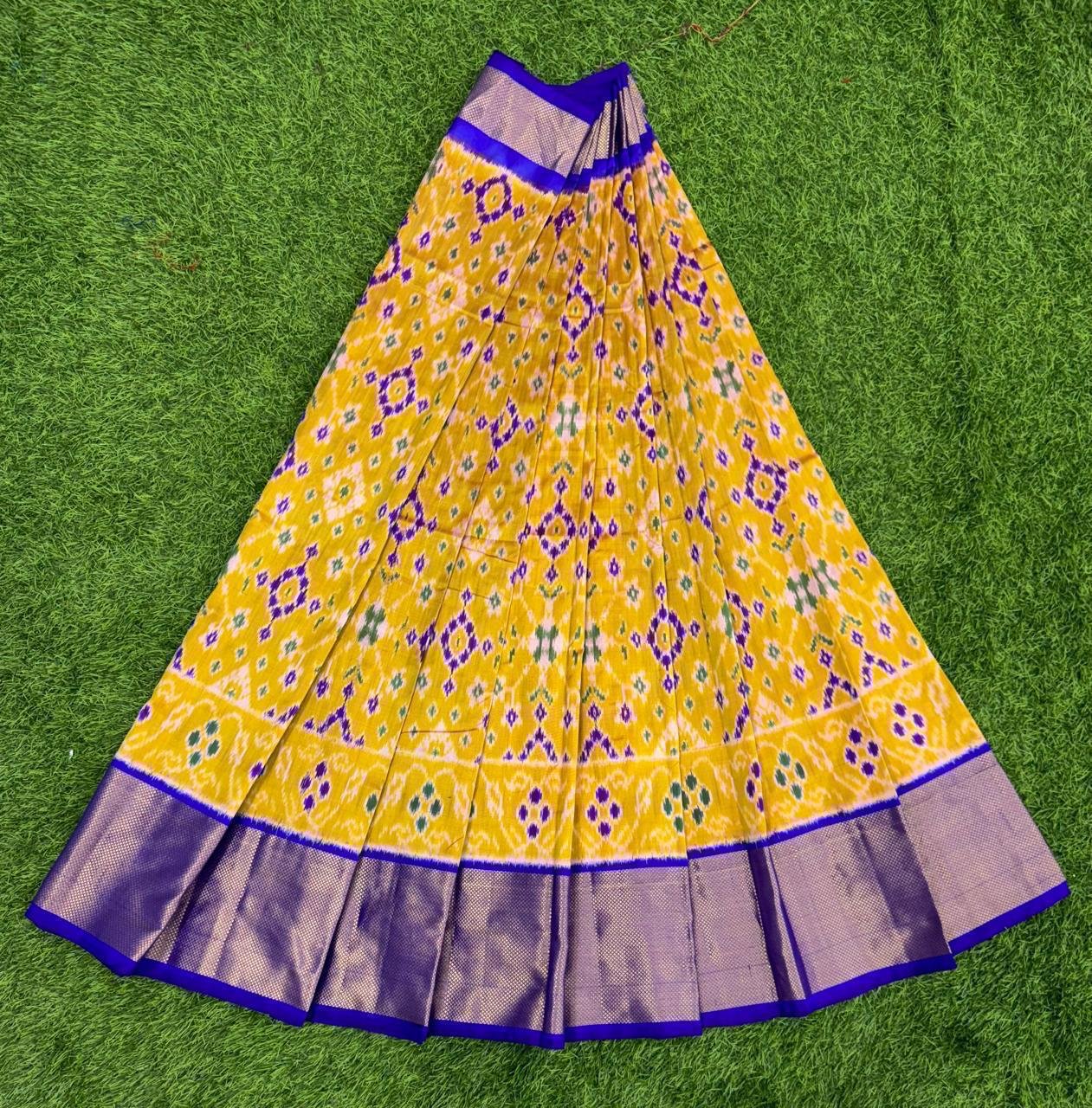 Silk Lehenga - PSDHN27-FSLGDSZCD-04