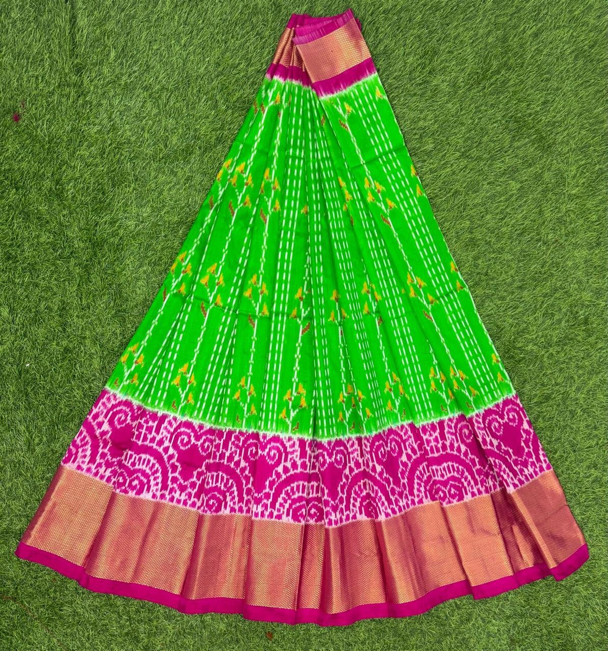 Silk Lehenga - PSDHS08-FSLGDSZCD-23