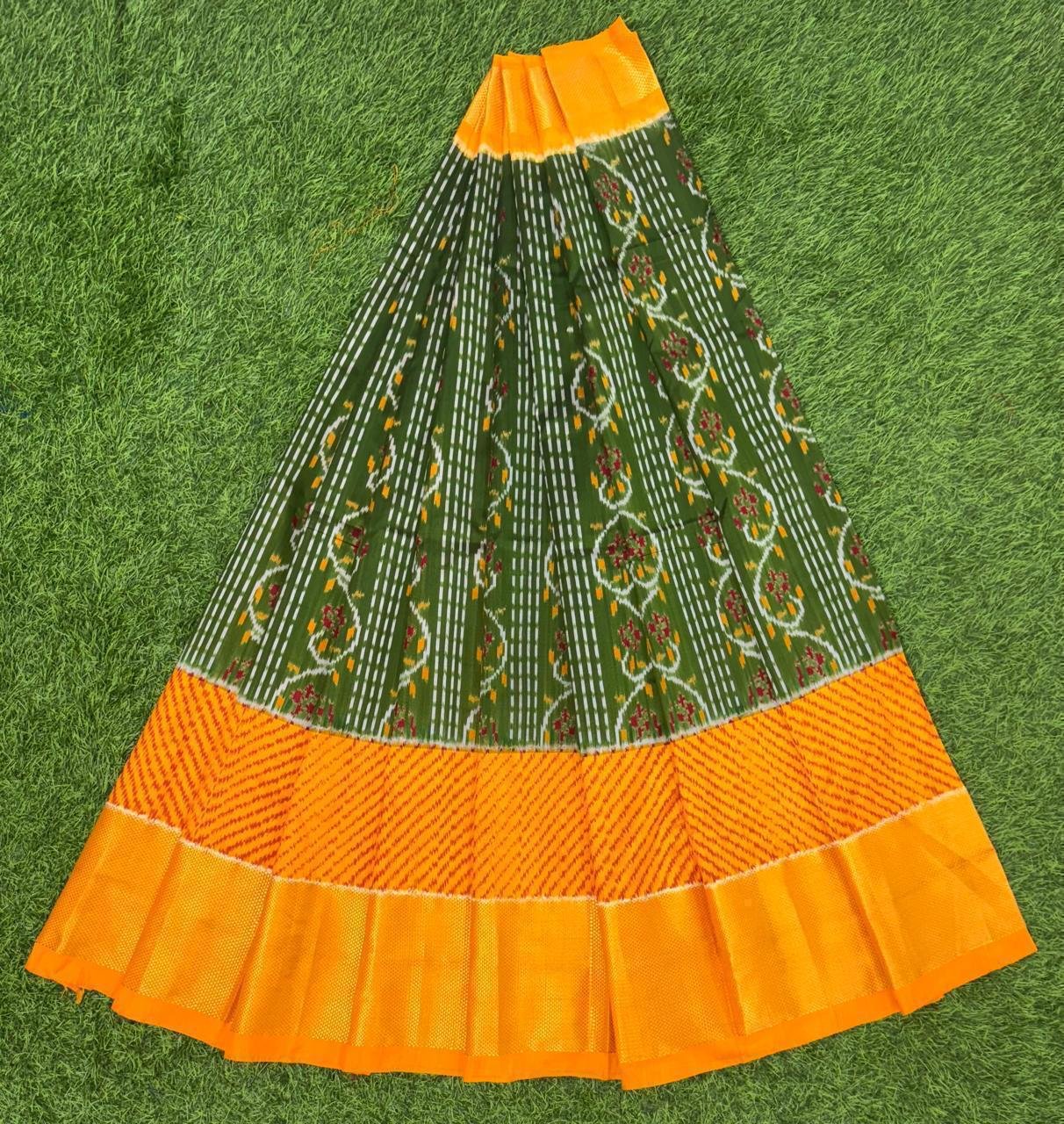 Silk Lehenga - PSDHS16-FSLGCSFCD-10