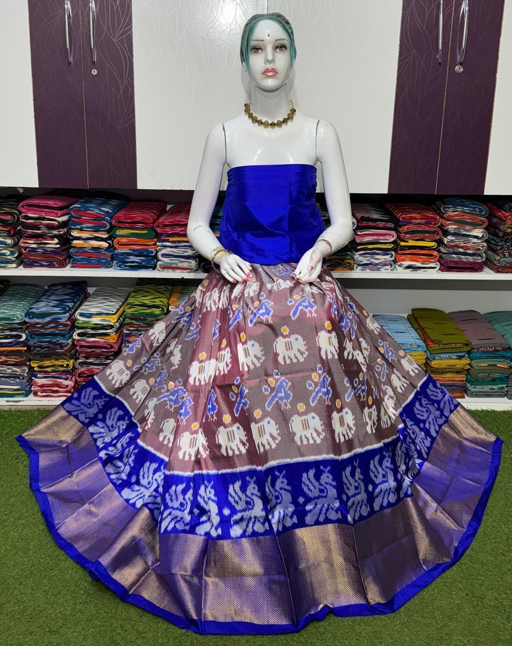 Silk Lehenga - PSRGL29-FSLGCSZDD-07