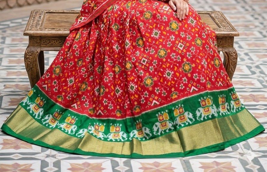 Silk Lehenga - PSSIG16-FSLGCSSDC-17