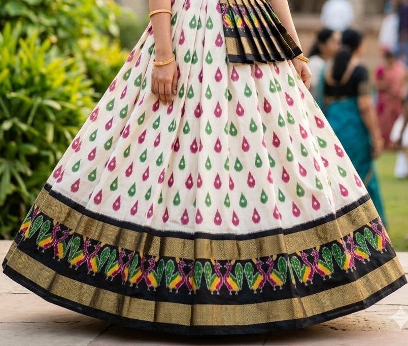 Silk Lehenga - PSSIL07-FSLGDSSCC-14