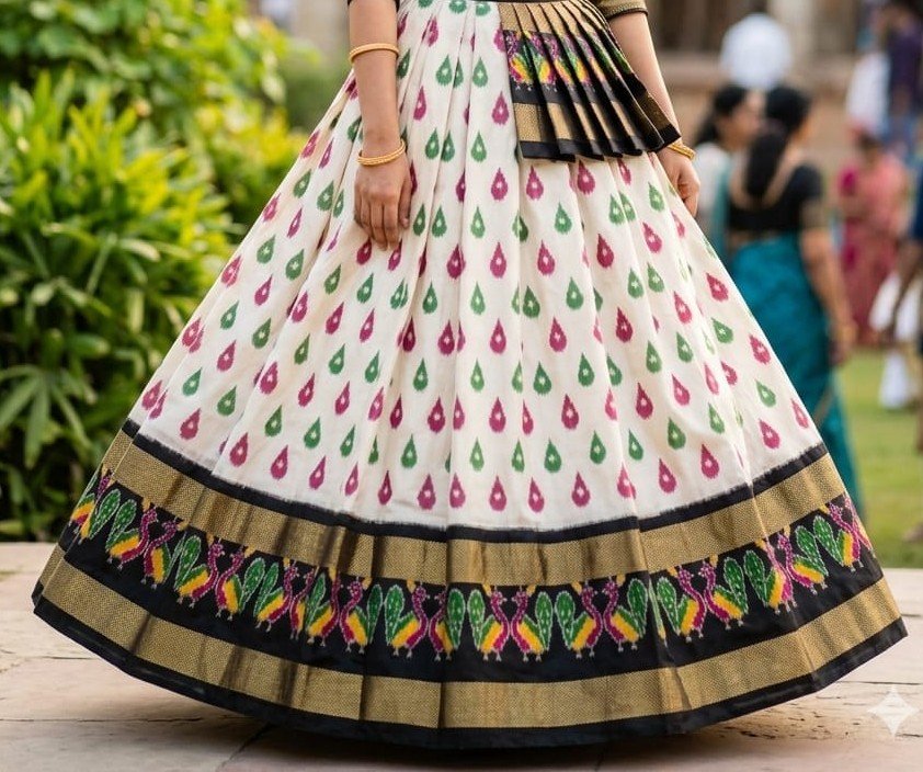 Silk Lehenga - PSSIL21-FSLGCSSDC-11