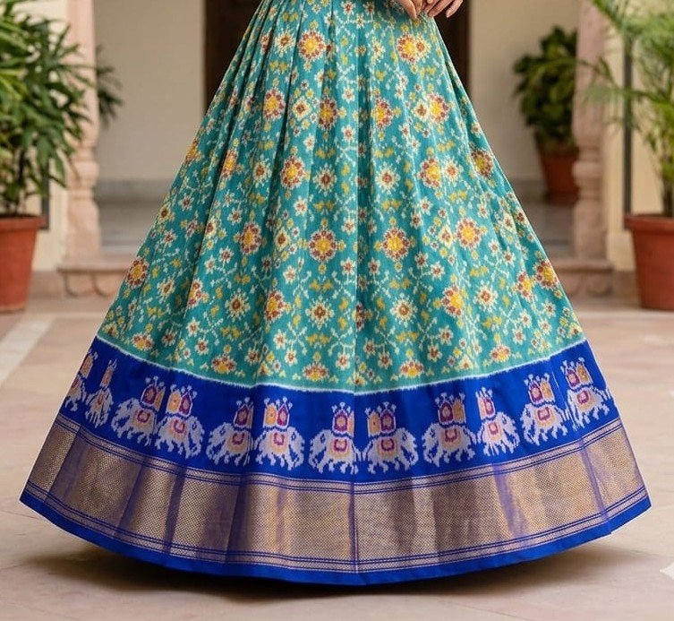 Silk Lehenga - PSSIL21-FSLGCSSDC-12