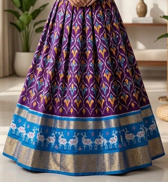 Silk Lehenga - PSSIL28-FSLGCSSDC-10