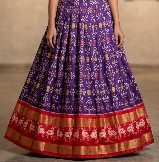 Silk Lehenga - PSSIL28-FSLGCSSDC-11